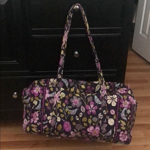 Vera Bradley Large Duffel Bag Floral Nightingale